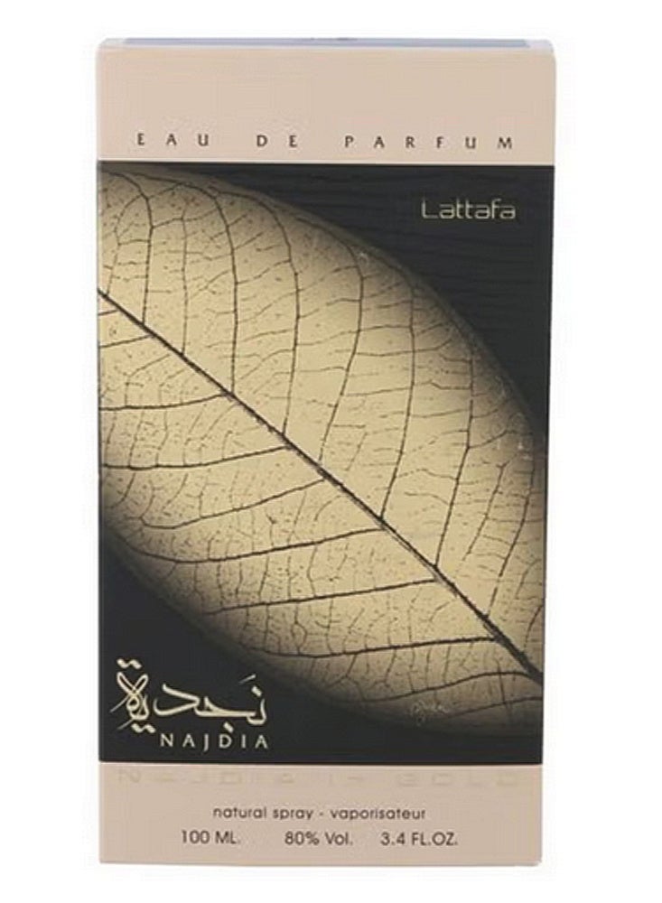 Lattafa Najdia In Gold EDP 100ml - Image 2